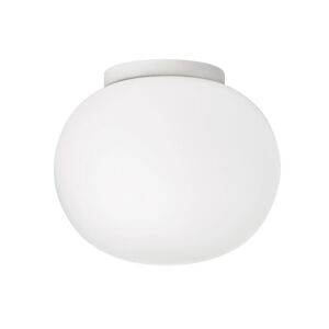 FLOS lampe murale applique ou lampe au plafond plafonnier GLO-BALL C/W ZERO (Blanc opalin - Verre)