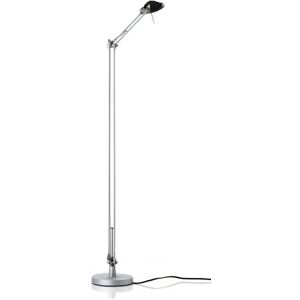 LUCEPLAN lampadaire BERENICE D12NPI (Aluminium, reflecteur noir - Aluminium)