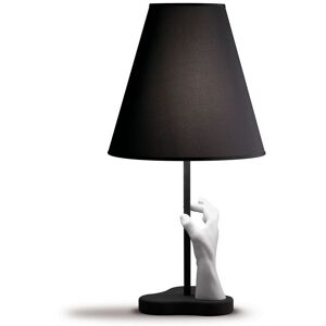 FONTANA ARTE lampe de table MANO (Noir - Poussiere de marbre / tissu)