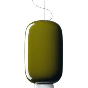 FOSCARINI lampe a suspension CHOUCHIN 2 (Vert - Peint verre souffle)