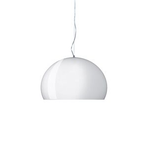 KARTELL lampe a suspension SMALL FL/Y fly (Blanc brillant - Teinte dans la masse PMMA)