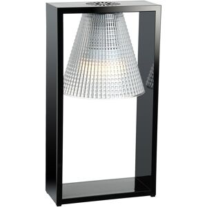 KARTELL lampe de table LIGHT-AIR (Noir / Cristal - Technopolymere thermoplastique colore dans la masse)