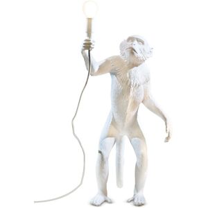 SELETTI lampadaire MONKEY LAMP a LED (Blanc - Resine)