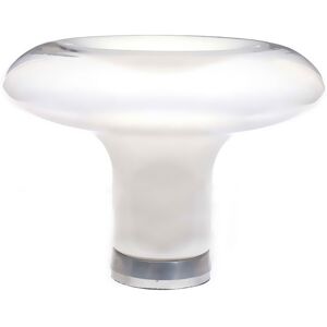 ARTEMIDE lampe de table LESBO (Diffuseur nuance blanc - Verre souffle, aluminium)