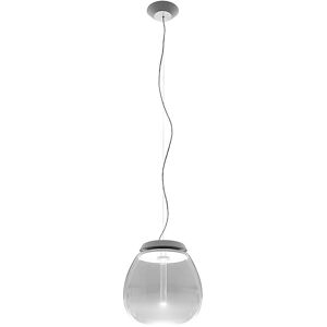 ARTEMIDE lampe a suspension EMPATIA a LED (Ø 26 cm - Verre souffle, methacrylate, aluminium)