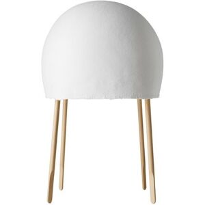 FOSCARINI lampe de table KURAGE (Blanc - Papier Washi et bois de frene)