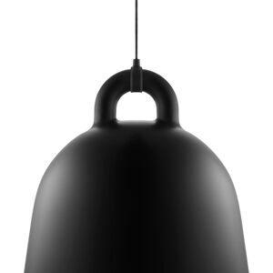 Normann Copenhagen a suspension BELL LARGE (Noir - Aluminium et corde en tissu)