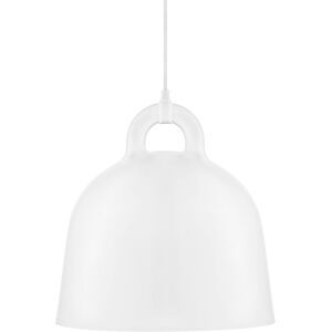 Normann Copenhagen a suspension BELL MEDIUM (Blanc - Aluminium et corde en tissu)