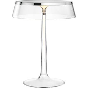 FLOS lampe de table BON JOUR (Chrome avec couronne tranparente - PMMA)