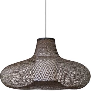 AY ILLUMINATE lampe a suspension MAY LARGE (Marron - Bambou tresse)