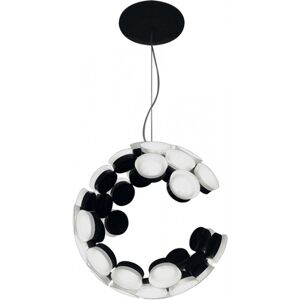 ARTEMIDE lampe a suspension SCOPAS (blanc/noir - Aluminium, methacrylate, ABS)