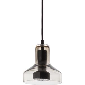 ARTEMIDE lampe a suspension STABLIGHT A (diffuseur marron, structure noire - Verre souffle, aluminium)