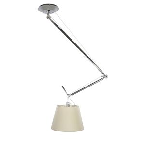ARTEMIDE lampe a suspension TOLOMEO DECENTRATA DIFFUSEUR raso (ø 32 cm - Aluminium, satin)
