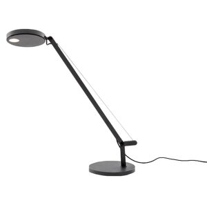 ARTEMIDE lampe de table DEMETRA MICRO (corps lampe 3000K et base gris anthracite - Aluminium, technoploymere, zamak)