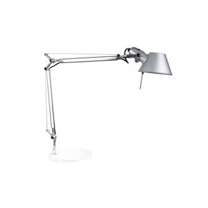 ARTEMIDE lampe de table TOLOMEO MINI (corps aluminium, base blanche - Aluminium, acier)