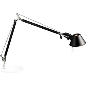 ARTEMIDE lampe de table TOLOMEO MINI (corps noir, base blanche - Aluminium, acier)