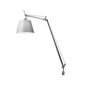 ARTEMIDE lampe de table TOLOMEO MEGA avec support de bureau fixe (Ø 36 cm avec variateur - Diffuseur en satin et soie)