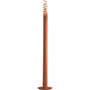 ARTEMIDE lampadaire DECOMPOSE' LIGHT (Orange - Aluminium)