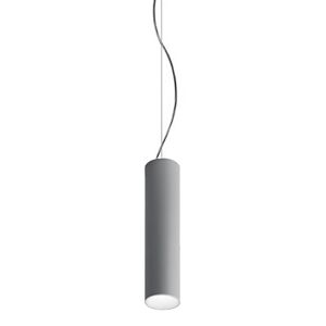 ARTEMIDE lampe a suspension TAGORA SUSPENSION 80 avec faisceau lumineux 44° (gris/blanc, 3000K, dimmable - Aluminium)
