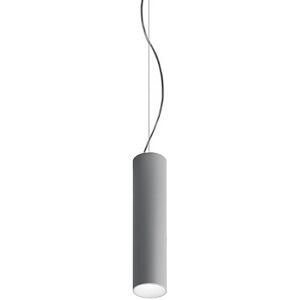 ARTEMIDE lampe a suspension TAGORA SUSPENSION 80 avec faisceau lumineux 44° (gris/blanc, 3000K, pas dimmable - Aluminium)