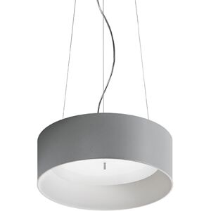 ARTEMIDE lampe a suspension TAGORA SUSPENSION 570 avec faisceau lumineux XF EMISSION DIRECTE (gris/blanc, 3000K, dimmable - Aluminium)