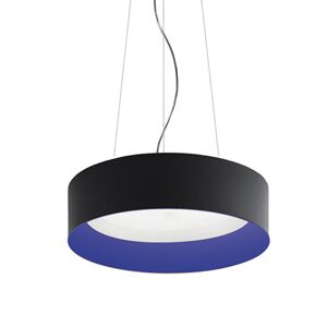 ARTEMIDE lampe a suspension TAGORA SUSPENSION 970 avec faisceau lumineux XF EMISSION DIRECTE ET INDIRECTE (noir/bleu, 4000K, dimmable - [...]