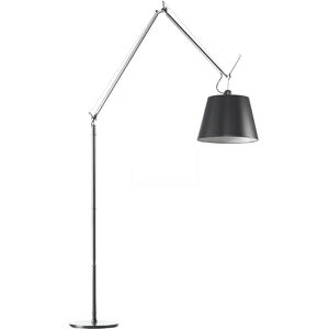 ARTEMIDE lampadaire TOLOMEO MEGA LED Ø 36 cm (Diffuseur en tissu et structure aluminium - Aluminium, acier avec variateur sur le cable)