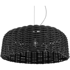 GERVASONI lampe a suspension SWEET 95 (Noir mat - PVC croise)