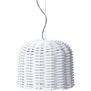 GERVASONI lampe a suspension SWEET 96 (Blanc brillant - PVC croise)