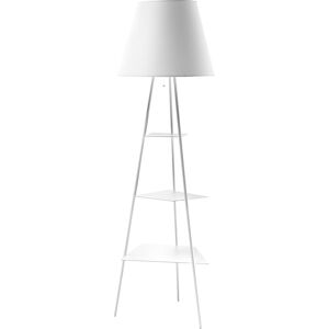 MOGG lampadaire TRI.BE.CA. (Blanc - metal, coton, pvc)