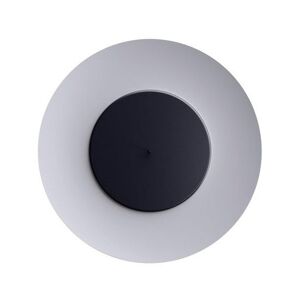 FONTANA ARTE lampe murale applique LUNAIRE LED (Reflecteur blanc et disque avant noir - Metal)