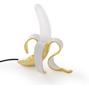 SELETTI lampe de table BANANA LAMP GOLD (Louie - resine et verre)