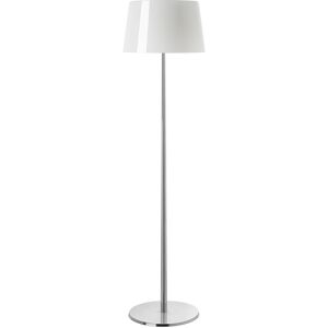 FOSCARINI lampadaire LUMIERE XXL (blanc / aluminium - Verre souffle et metal)