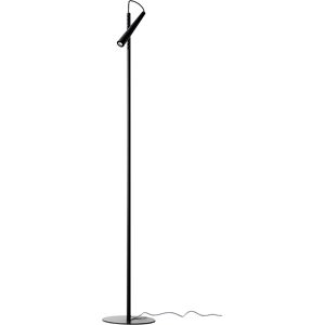 FOSCARINI lampadaire MAGNETO (Noir - acier verni, ABS et supermagnete en terres rares)