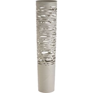 FOSCARINI lampadaire TRESS MOYENNE (Greige - Fibre de verre et metal verni)