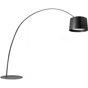 FOSCARINI lampadaire TWICE AS TWIGGY (Noir - fibre de verre laque, PMMA, metal verni et Aluminium.)