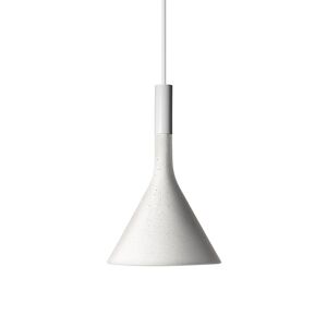 FOSCARINI lampe a suspension APLOMB MINI (Blanc - ciment et Aluminium)