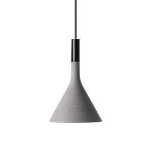 FOSCARINI lampe a suspension APLOMB MINI (Gris - ciment et Aluminium)