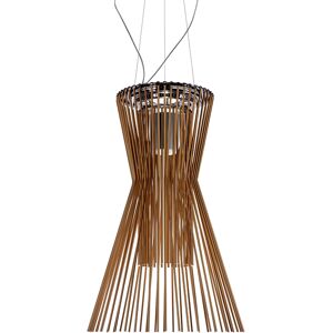 FOSCARINI lampe a suspension ALLEGRO a LED (Vivace rame - Aluminium et metal chrome)