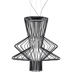 FOSCARINI lampe a suspension ALLEGRO a LED (Rythmique graphite - Aluminium et metal chrome)