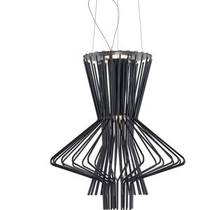 FOSCARINI lampe a suspension ALLEGRETTO (Rythmique graphite - Aluminium et metal chrome)