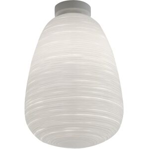 FOSCARINI lampe au plafond plafonnier RITUALS 1 (Blanc - Verre souffle et metal verni)