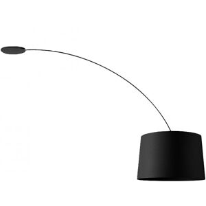 FOSCARINI lampe au plafond plafonnier TWIGGY (Noir - fibre de verre, polycarbonate, PMMA et metal verni)