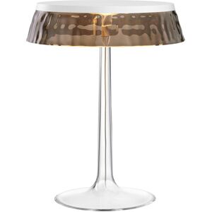 FLOS lampe de table BON JOUR (blanc opaque avec couronne fume - PMMA)