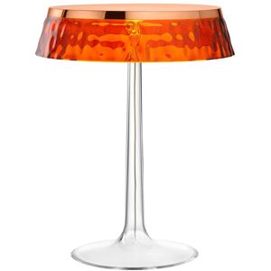 FLOS lampe de table BON JOUR (Cuivre avec couronne en ambre - PMMA)