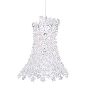 KARTELL lampe a suspension BLOOM (Blanc - Polycarbonate colore dans la masse)