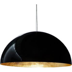 OLUCE lampe a suspension SONORA 490 (Noir / Dore - metal et PMMA)