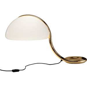 MARTINELLI LUCE lampe de table SERPENTE (Or - methacrylate et metal)