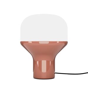 MARTINELLI LUCE lampe de table DELUX (Cuivre perle - Verre souffle et aluminium)