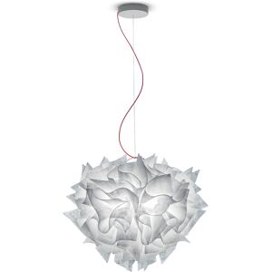 SLAMP lampe a suspension VELI SUSPENSION COUTURE (Couture, fil rouge - Opalflex®)